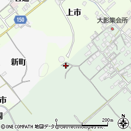 愛媛県西条市安用乙周辺の地図
