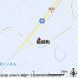 徳島県阿南市楠根町（生蓮）周辺の地図