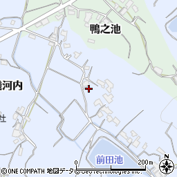 愛媛県松山市磯河内甲-580周辺の地図