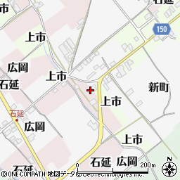 愛媛県西条市石延10周辺の地図
