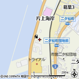 福岡県北九州市門司区片上海岸4周辺の地図
