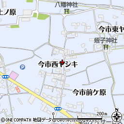 徳島県阿南市宝田町今市西ヤシキ26周辺の地図