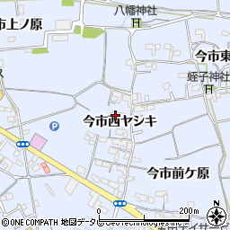 徳島県阿南市宝田町今市西ヤシキ25周辺の地図
