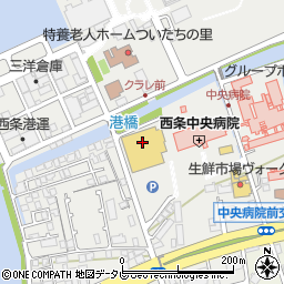 伊予銀行ＤＣＭ西条店 ＡＴＭ周辺の地図