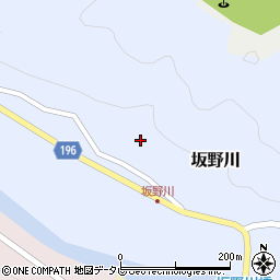 和歌山県日高郡日高川町坂野川220周辺の地図