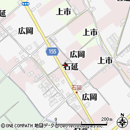 愛媛県西条市石延71周辺の地図