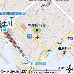 ＧＡＺＡ三津屋周辺の地図