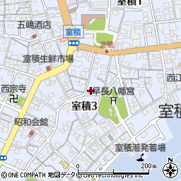 新市会館周辺の地図