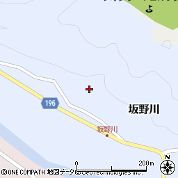 和歌山県日高郡日高川町坂野川215周辺の地図
