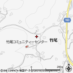 山口県熊毛郡田布施町竹尾周辺の地図