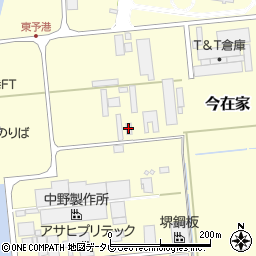 今治加工株式会社　本社・東予工場周辺の地図