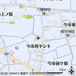 徳島県阿南市宝田町今市西ヤシキ30-1周辺の地図