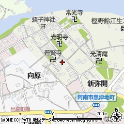 徳島県阿南市黒津地町末広35周辺の地図