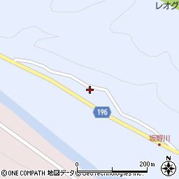 和歌山県日高郡日高川町坂野川195周辺の地図