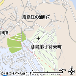 山口県下関市彦島弟子待東町3周辺の地図