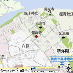 徳島県阿南市黒津地町末広41周辺の地図