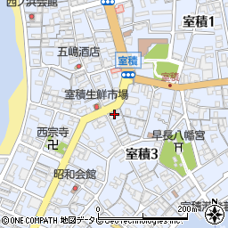 山口銀行室積支店周辺の地図