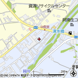 コーポ稲田周辺の地図