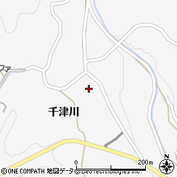 和歌山県日高郡日高川町千津川5009-2周辺の地図