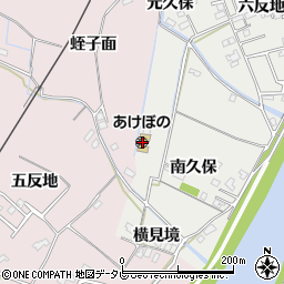 徳島県阿南市住吉町北久保周辺の地図