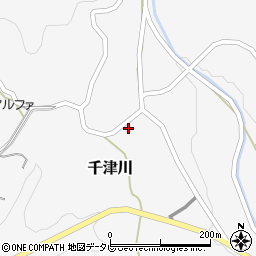 和歌山県日高郡日高川町千津川5005-1周辺の地図
