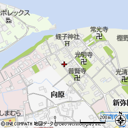 徳島県阿南市黒津地町末広50周辺の地図