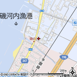 愛媛県松山市磯河内甲-260周辺の地図