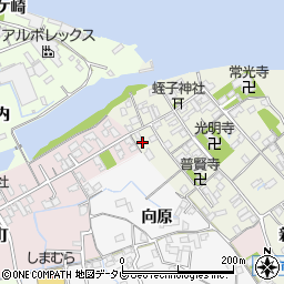 徳島県阿南市黒津地町末広8周辺の地図