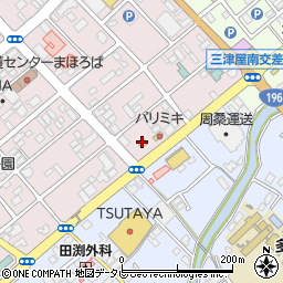 ファミリーマート三津屋南店周辺の地図