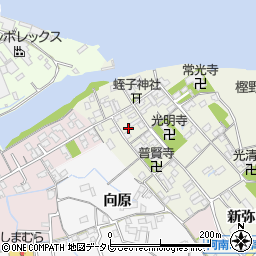 徳島県阿南市黒津地町末広54周辺の地図