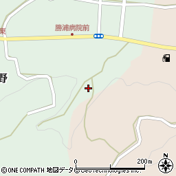 徳島県勝浦郡勝浦町棚野広松周辺の地図