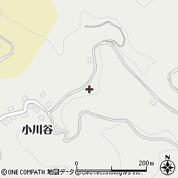 愛媛県松山市小川谷甲周辺の地図