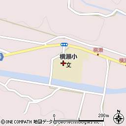 勝浦町立横瀬小学校周辺の地図