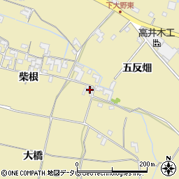 徳島県阿南市下大野町柴根134周辺の地図