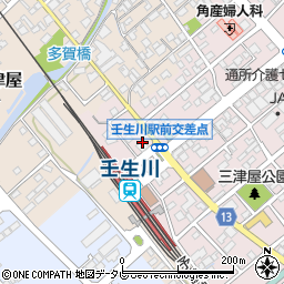 トライプラス　壬生川駅前校周辺の地図