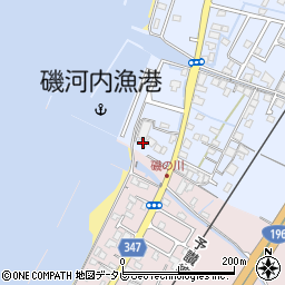愛媛県松山市磯河内甲-255-4周辺の地図