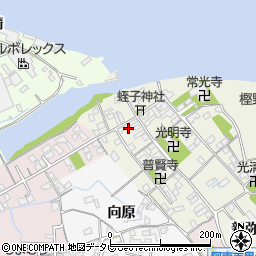 徳島県阿南市黒津地町末広58周辺の地図
