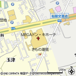 愛媛銀行パルティ・フジ西条玉津 ＡＴＭ周辺の地図