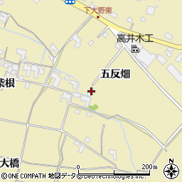 徳島県阿南市下大野町柴根16周辺の地図