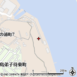 山口県下関市彦島江の浦町7丁目11周辺の地図