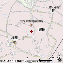 徳島県阿南市横見町長岡東36-3周辺の地図