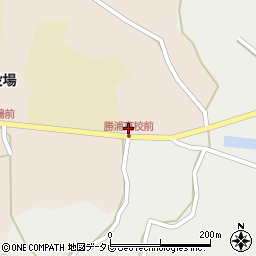 徳島県勝浦郡勝浦町久国時安周辺の地図