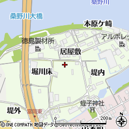 徳島県阿南市原ケ崎町周辺の地図