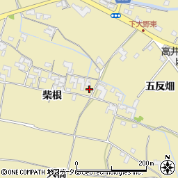 徳島県阿南市下大野町柴根21周辺の地図