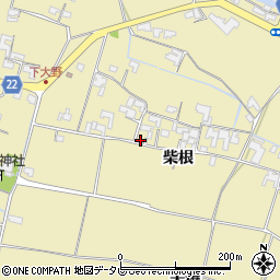 徳島県阿南市下大野町柴根51周辺の地図