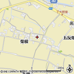 徳島県阿南市下大野町柴根24周辺の地図