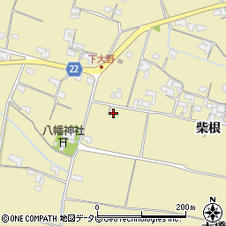 徳島県阿南市下大野町柴根98周辺の地図