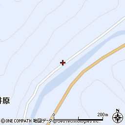 和歌山県田辺市龍神村廣井原426周辺の地図