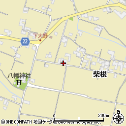 徳島県阿南市下大野町柴根71周辺の地図