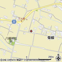 徳島県阿南市下大野町柴根73-3周辺の地図